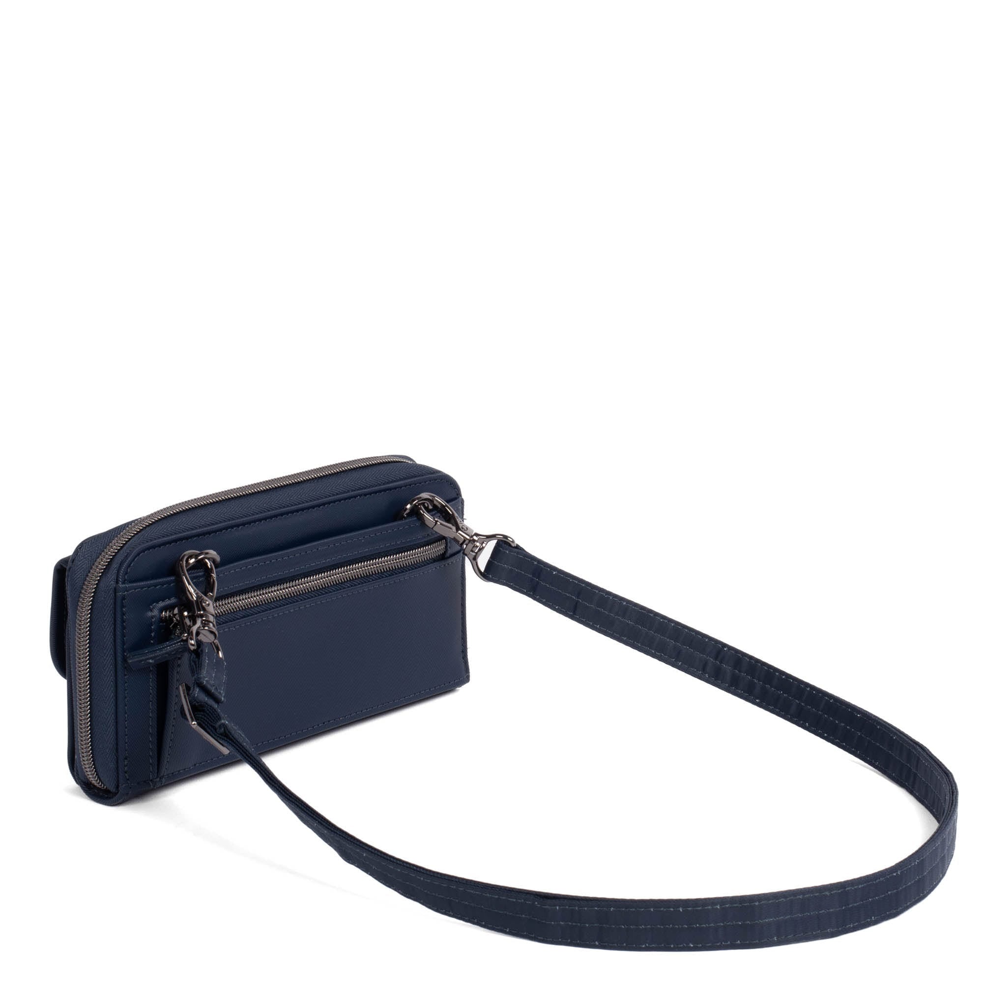 Kickflip SE Satin Luxe VL RFID Wallet - INDIGO BLUE - KickflipSE_SatinLuxe_IndigoBlue_04